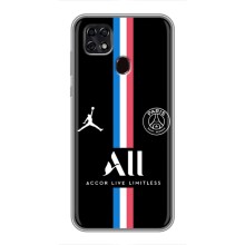 Чохли PSG для ZTE Blade 20 Smart (AlphaPrint) (футболка ПСЖ)