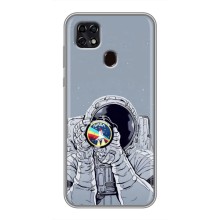 Чохол NASA для ZTE Blade 20 Smart (AlphaPrint) (Космонавт фото)