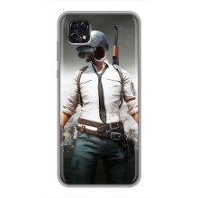 Чохол з картинкою "Герой Pubg" на ZTE Blade 20 Smart (Пабг)