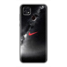 Чохол для ZTE Blade 20 Smart - з принтом Найк (AlphaPrint) (Найк червоний)