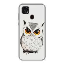 Чохол з пташками на ZTE Blade 20 Smart (VPrint) (Мила Сова)