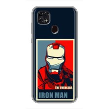 Чехол Супергерой Железный человек на ZTE Blade 20 Smart (Art Iron man)