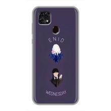 Чохли Венсдей на ZTE Blade 20 Smart Уенсдей (AlphaPrint) (Венздей і подруга)