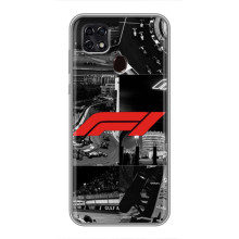 Чохол фільм Формула 1 для ZTE Blade 20 Smart – Колаж Формула 1