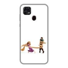 Чехол Рапунцель для ZTE Blade 20 Smart – Рапунцель и Флин