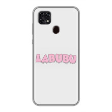 Чохол з Лабубу на ZTE Blade 20 Smart – Лого Лабубу