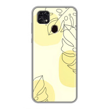 Силконовий чохол з принтом в квітах на ZTE Blade 20 Smart