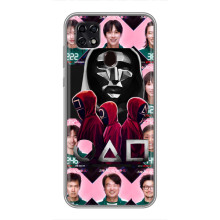 Чохол Гра в кальмара для ZTE Blade 20 Smart – Персонажі гри кальмара