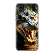 Чехол с картинкой «Хищники» для ZTE Blade 20 Smart – Крокодил