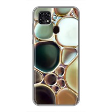Мраморний чехол на ZTE Blade 20 Smart (VPrint) (Радужний Мрамор)