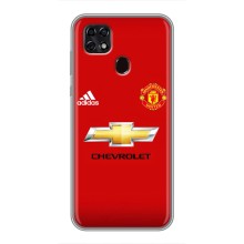 Силиконовые Чехлы принт Футбол на ZTE Blade 20 Smart (Man United)