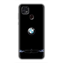 Силиконовый бампер с картинкой машины на ZTE Blade 20 Smart – Черный BMW