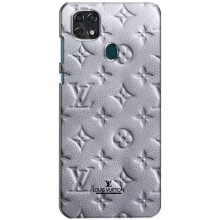 Текстурный Чехол Louis Vuitton для ЗТЕ Блейд 20 Смарт – Белый ЛВ