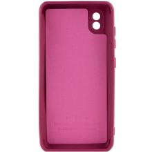 Чохол Silicone Cover My Color Full Camera (A) для ZTE Blade A3 (2020) – Бордовий