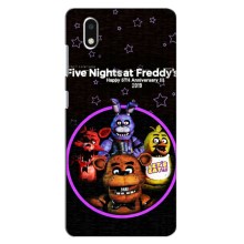 Чехлы Пять ночей с Фредди для ЗТЕ Блейд А3 (2020) – Лого Фредди