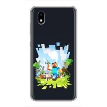 Чехол Майнкрафт на ZTE Blade A3 (2020) (AlphaPrint) Minecraft