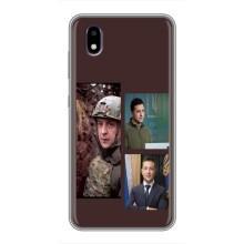 Чехол для ZTE Blade A3 (2020) (AlphaPrint - с принтом Зеленского) – Президент