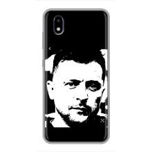 Чехол для ZTE Blade A3 (2020) (AlphaPrint - с принтом Зеленского) – Зеленский АРТ