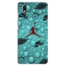 Силиконовый Чехол Nike Air Jordan на ЗТЕ Блейд А3 (2020) – Джордан Найк
