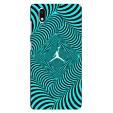 Силиконовый Чехол Nike Air Jordan на ЗТЕ Блейд А3 (2020) (Jordan)