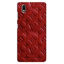 Текстурный Чехол Louis Vuitton для ЗТЕ Блейд А3 (2020) – Красный ЛВ