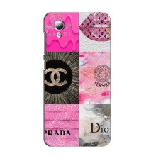 Чехол (Dior, Prada, YSL, Chanel) для ZTE Blade A31 Lite (Модница)
