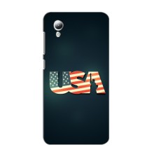 Чехол Флаг USA для ZTE Blade A31 Lite – USA