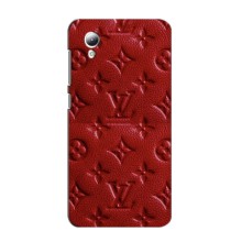 Текстурный Чехол Louis Vuitton для ЗТЕ Блейд А31 Лайт – Красный ЛВ