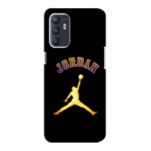 Чехлы для ZTE Blade A31 Plus - с картинкой JORDAN (AlphaPrint) (Jordan Gold)