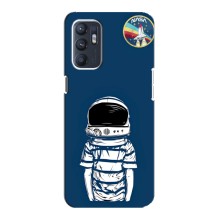 Чехол NASA для ZTE Blade A31 Plus (AlphaPrint) (Мальчик в шлеме)