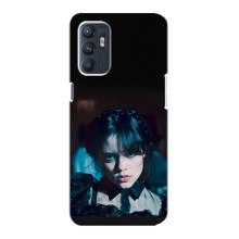 Чехлы Венсдей на ZTE Blade A31 Plus Уэнсдей (AlphaPrint) (взгляд Уэнздей)