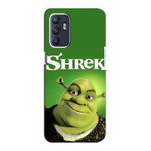 Чехол с мультфильмом Шрек на ZTE Blade A31 Plus – Шрек