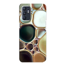 Мраморный чехол на ZTE Blade A31 Plus (VPrint) (Радужный Мрамор)