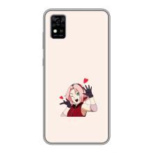 Чехлы Персонажи Аниме Наруто для ZTE Blade A31 (AlphaPrint)