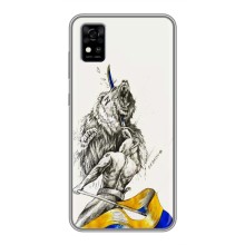 Чехлы Доброго вечора, ми за України для ЗТЕ Блейд А31 (AlphaPrint) (Победа)
