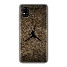 Чехлы для ZTE Blade A31 - с картинкой JORDAN (AlphaPrint) (Logo Jordan)
