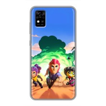 Чехол для ZTE Blade A31 Бравл Старс (VPrint) (Бравел Старс)