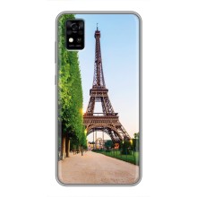 Чехол Эйфелева Башня для ZTE Blade A31 - (AlphaPrint) (Дорога в Париж)