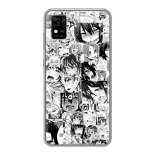 Анимешный чехол для ZTE Blade A31 (Ahegao manga)