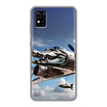 Чехол с мемом Тралалело тралала на ZTE Blade A31 (Бомбардиро крокодило)