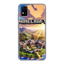 Чохол з картинками Майнкрафт для ZTE Фенікс А31 – Minecraft