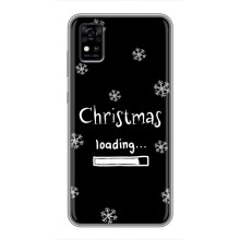 Рождественские, Праздничные Чехлы для ЗТЕ Блейд А31 (Christmas loading)