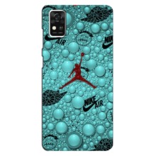 Силиконовый Чехол Nike Air Jordan на ЗТЕ Блейд А31 (Джордан Найк)