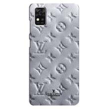 Текстурный Чехол Louis Vuitton для ЗТЕ Блейд А31 (Белый ЛВ)