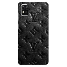 Текстурный Чехол Louis Vuitton для ЗТЕ Блейд А31 (Черный ЛВ)