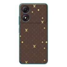 Чохли Луі Вітон для ZTE Blade A34 (AlphaPrint - LOUIS VUITTON) (дизайн Луі Вітон)