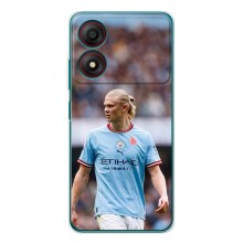 Чехлы с футболистом Ерлинг Холанд для ZTE Blade A34 (AlphaPrint) (Эрлинг Холанд)
