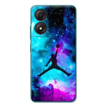 Чехлы для ZTE Blade A34 - с картинкой JORDAN (AlphaPrint) (Яркий Джордан)