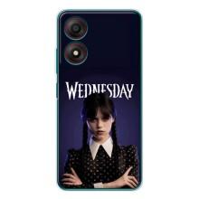 Чехлы с принтом Уэнсдей на ZTE Blade A34 – Wednesdey