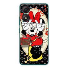 Чохол Disney Mouse ZTE Blade A34 (PREMIUMPrint) – Мінні peace